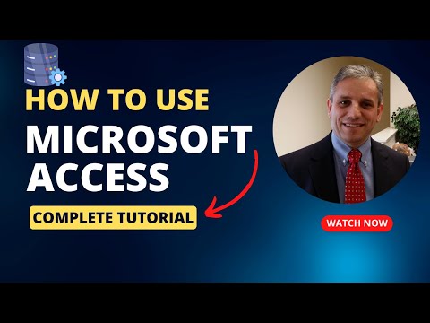 Microsoft Access 16 Complete Tutorial Access Made Easy By Sali Kaceli Youtube