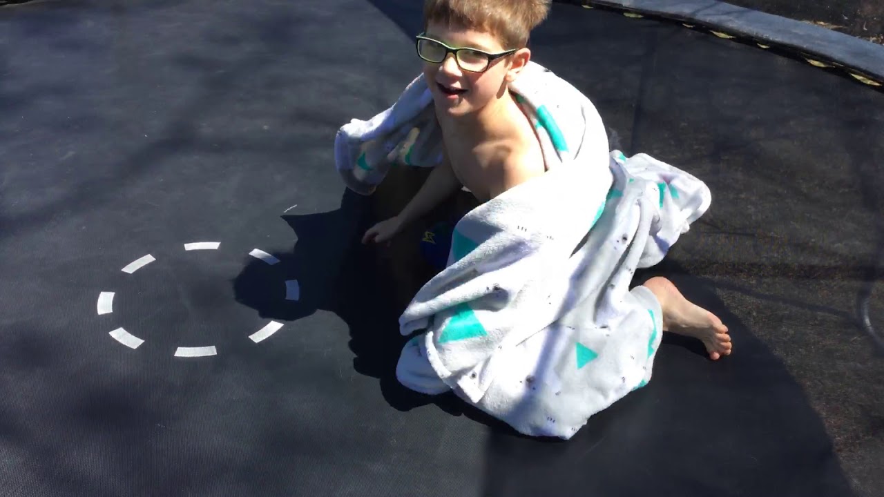 Blanket on A trampoline YouTube