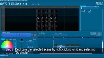 03 01 03 OASE WEPS Video Tutorials Sequencer Scene Properties Dynamic Scene