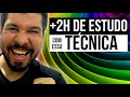 Como ganhar 2 horas extras de estudo por dia com uma tcnica simples e efetiva