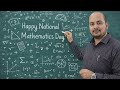 Happy National Mathematics Day.