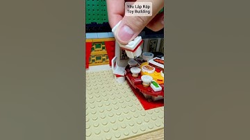 Đồ chơi lắp ráp bữa cơm gia đình sum họp