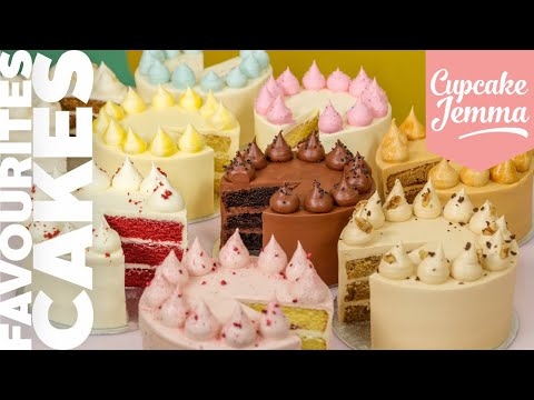 Lets go behind the scenes on the BRAND NEW CD CAKE RANGE - The Favourites   Cupcake Jemma