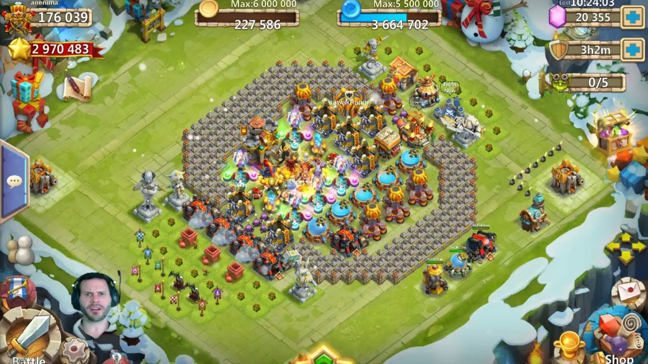 180k Might Very Nice Free 2 Play Account Rolling For GunSlinger Castle