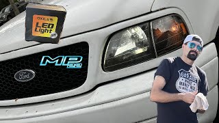 Oxilam 9007 headlight bulb review | 99' F150 | Mikeypoo's garage Ep.1