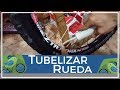 Cómo tubelizar una rueda de bicicleta de montaña convertir rueda en tubeless ready