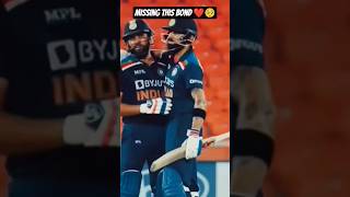 Missing this bond ❤️🥺.Dil or dhadkan RO -Ko❤️.#viral #cricket #roko #rohitsharma #viratkohli .