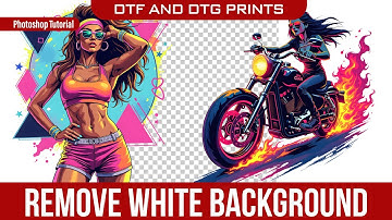 Unlock the Secret How to Remove Background for DTF Printing in Photoshop