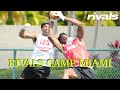 Rivals Camp Miami (2020) - WR vs DB 1 on 1s