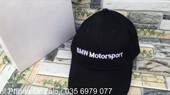 Mũ bmw chính hãng giá bao nhiêu năm 2024