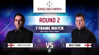 Ronnie O'Sullivan English Open Second Round Career Mode Snooker 19