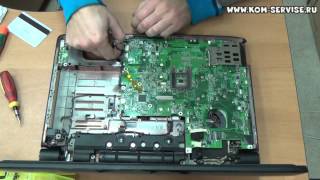 Видео Разборка и чистка от пыли ноутбука Acer 6530. Замена термопасты. (автор: Антон Баитов)