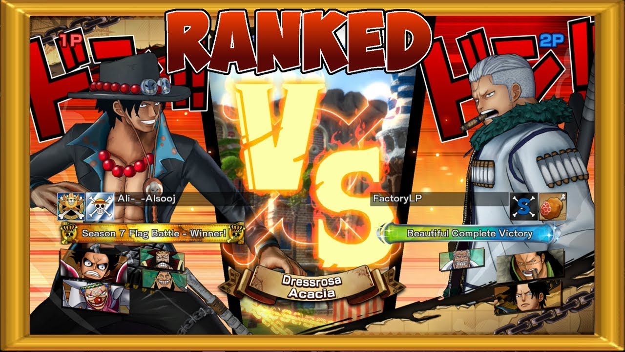 One Piece Burning Blood Online Ranked Match Team Logia YouTube