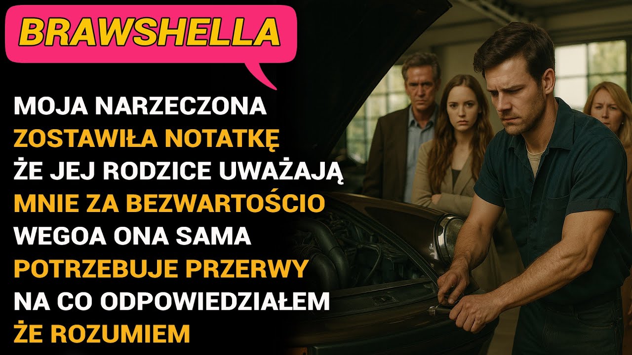 Moja Narzeczona Zostawiła Notatkę, Że Jej Rodzice Uważają Mnie Za Bezwartościowego, A Ona Sama Potrz