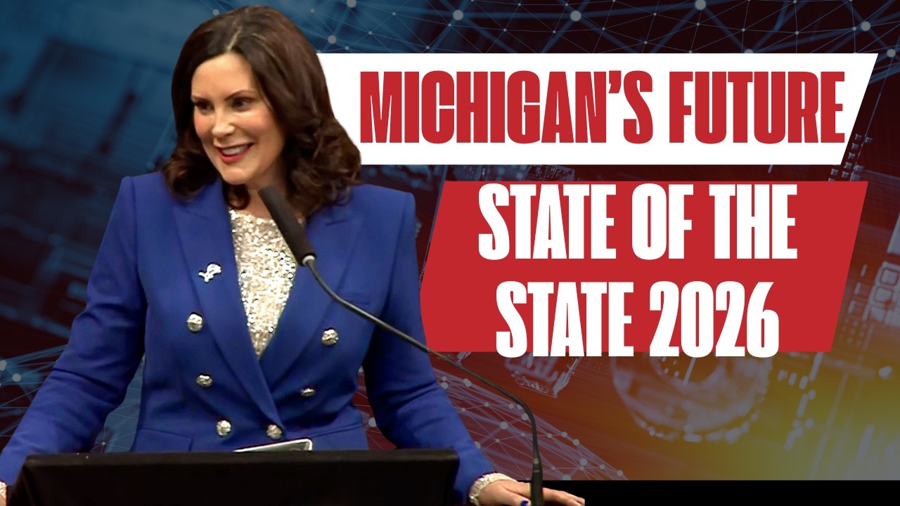 Gov. Gretchen Whitmer 2026 State of the State | Full Address - YouTube
