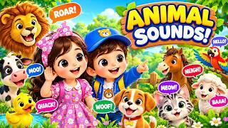 50+ Animal Sounds for Kids 🐮 | Guess the Animal Sound | Toddler Learning screenshot 4