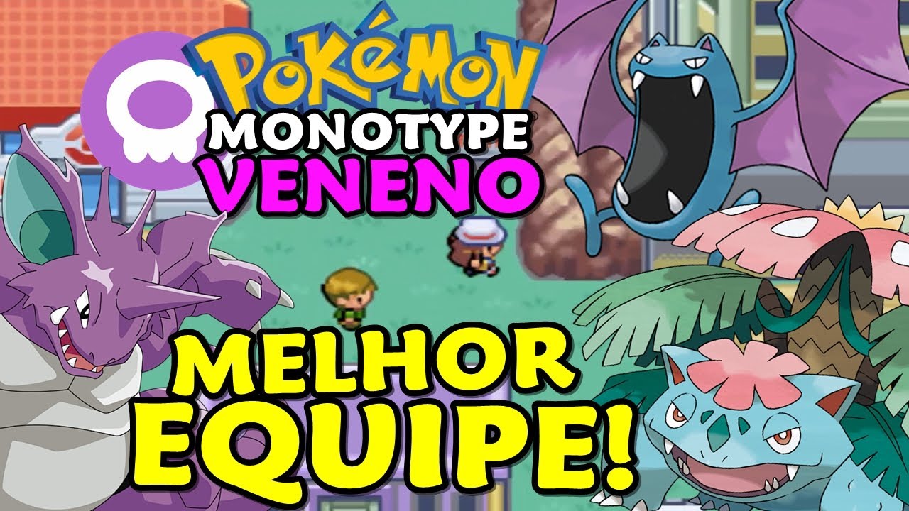 MELHOR TIME MONOTIPO VENENOSO PARA FIRERED E LEAFGREEN (POISON