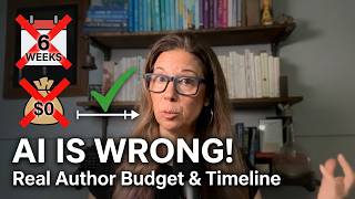 I Asked AI for a Self-Publishing Timeline and Budget. Here’s What It Got Wrong. Update