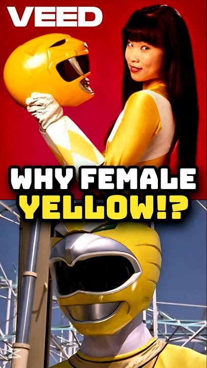Why PR had Female Yellow Rangers #powerrangers #redranger #powerrangerssupermegaforce #shorts #mmpr