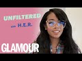 H.E.R On Representation, ‘I Can't Breathe' & Confidence | GLAMOUR Unfiltered