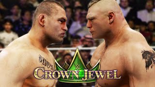 CAIN VELASQUEZ vs. BROCK LESNAR - WWE Crown Jewel 2019 - WWE Championship - Full Match!