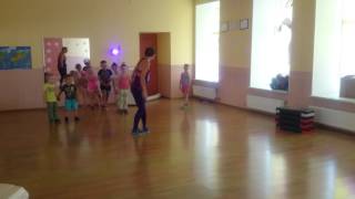 Zumba Kids Jr Game travelling to Paris Frogs Детская Игра Лягушки Daugavpils Svetlana Lonska