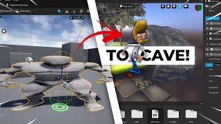 I made BLUEPRINTS... but in my own Dream GAME ENGINE! | Cave