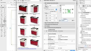 ArchiCAD Module 4: Accessory (Kitchen Cabient Base Triple Door)