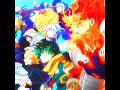 『 Hero's vs Villains ☠️💥 』 - My Hero Academia Edit #myheroacademia #mha #deku #bakugo #todoroki