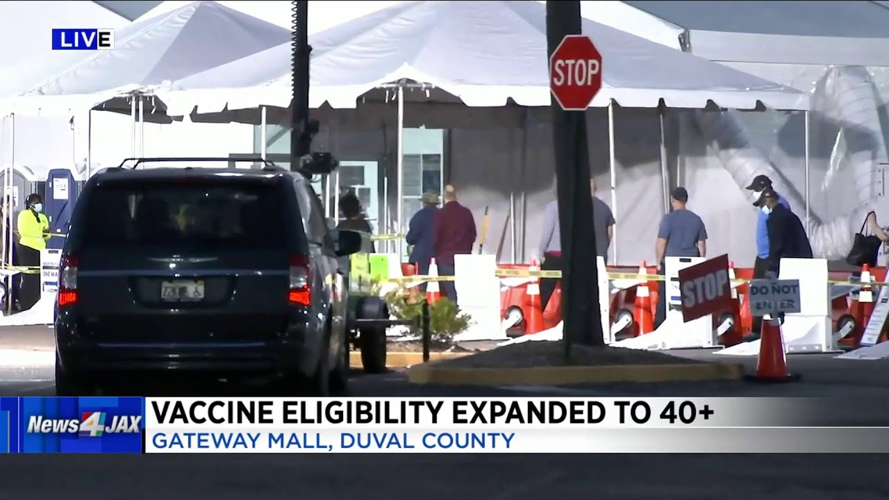 Floridians 40 and over now getting vaccine
