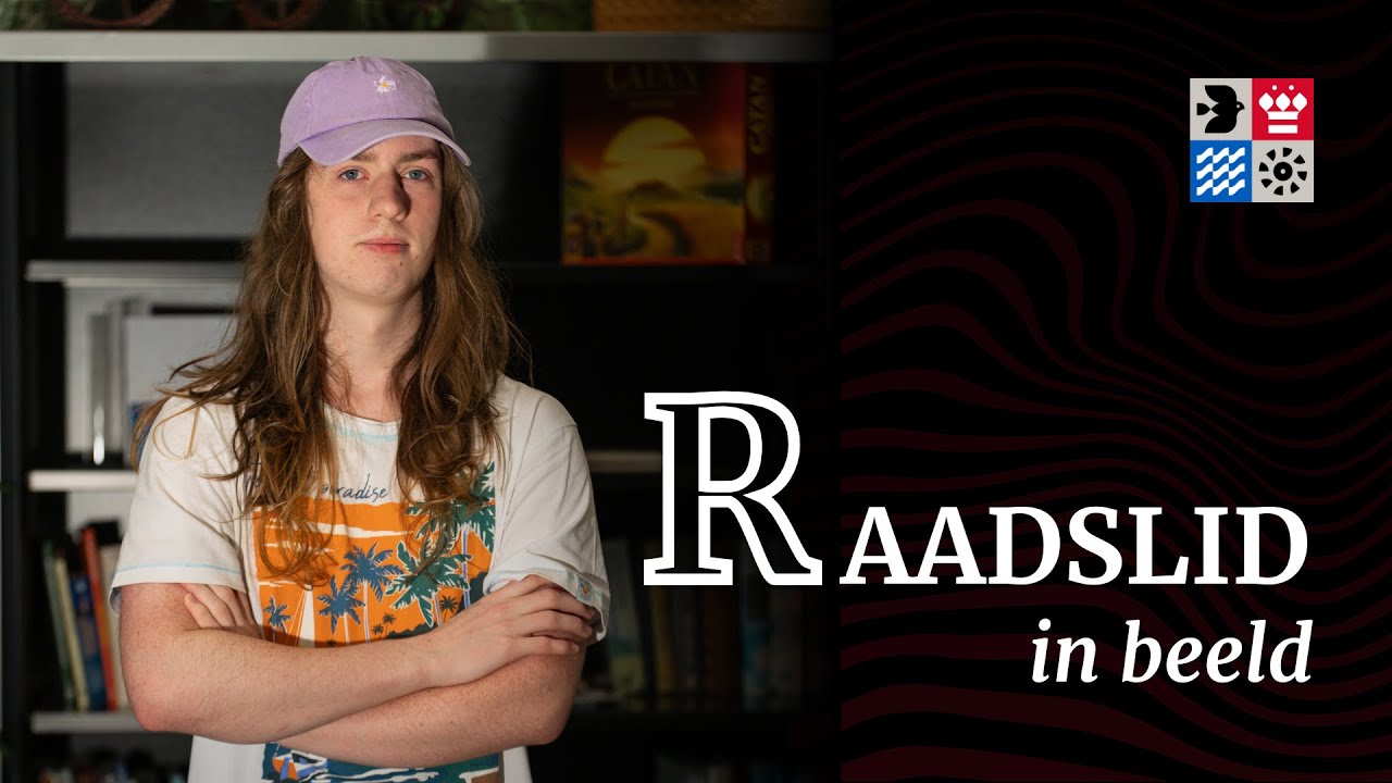 Videostill: Raadslid in Beeld, Liam van den Bout