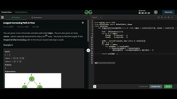 GfG Weekly - 175 [Rated Contest] All Solutions(4th qs) #algorithm #coding