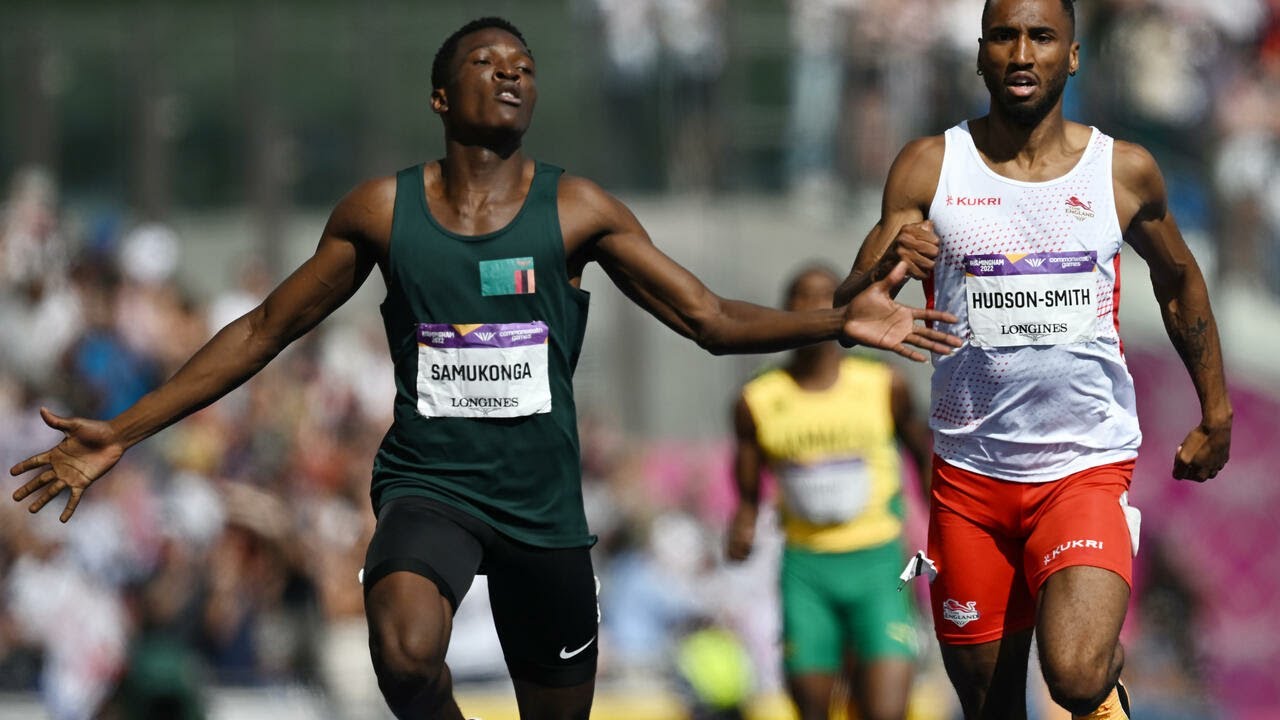 GOLD FOR ZAMBIA! Men's 400M Final Commonwealth Games 2022