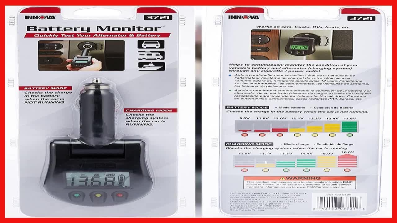 3721 Battery Monitor – Innova