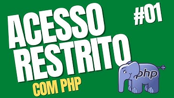 Controle de acesso com PHP | Como vai ser o sistema criado no curso | aula 01