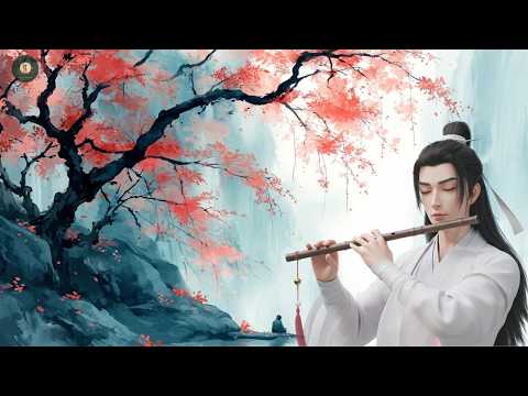 Chinese Zen Music: Bamboo flute, erhu & Guzheng | Deep Sleep & Relaxing @MoonlitMelodies-68s