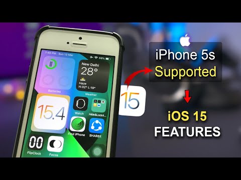iPhone 5s समर्थित iOS 15 सुविधाएँ - iPhone 5s और 6 पर अभी iOS 15 सुविधाएँ स्थापित करें।