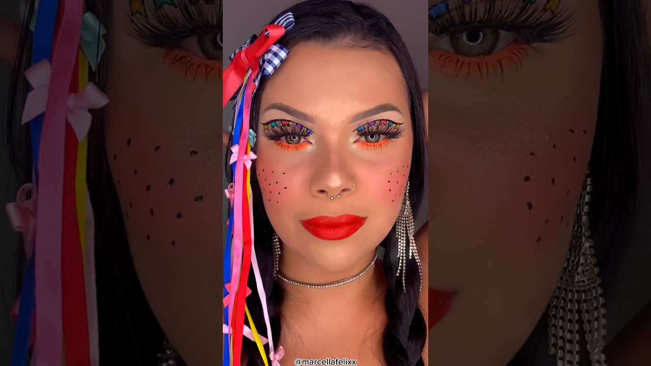 maquiagem maria bonita festa junina｜Pesquisa do TikTok