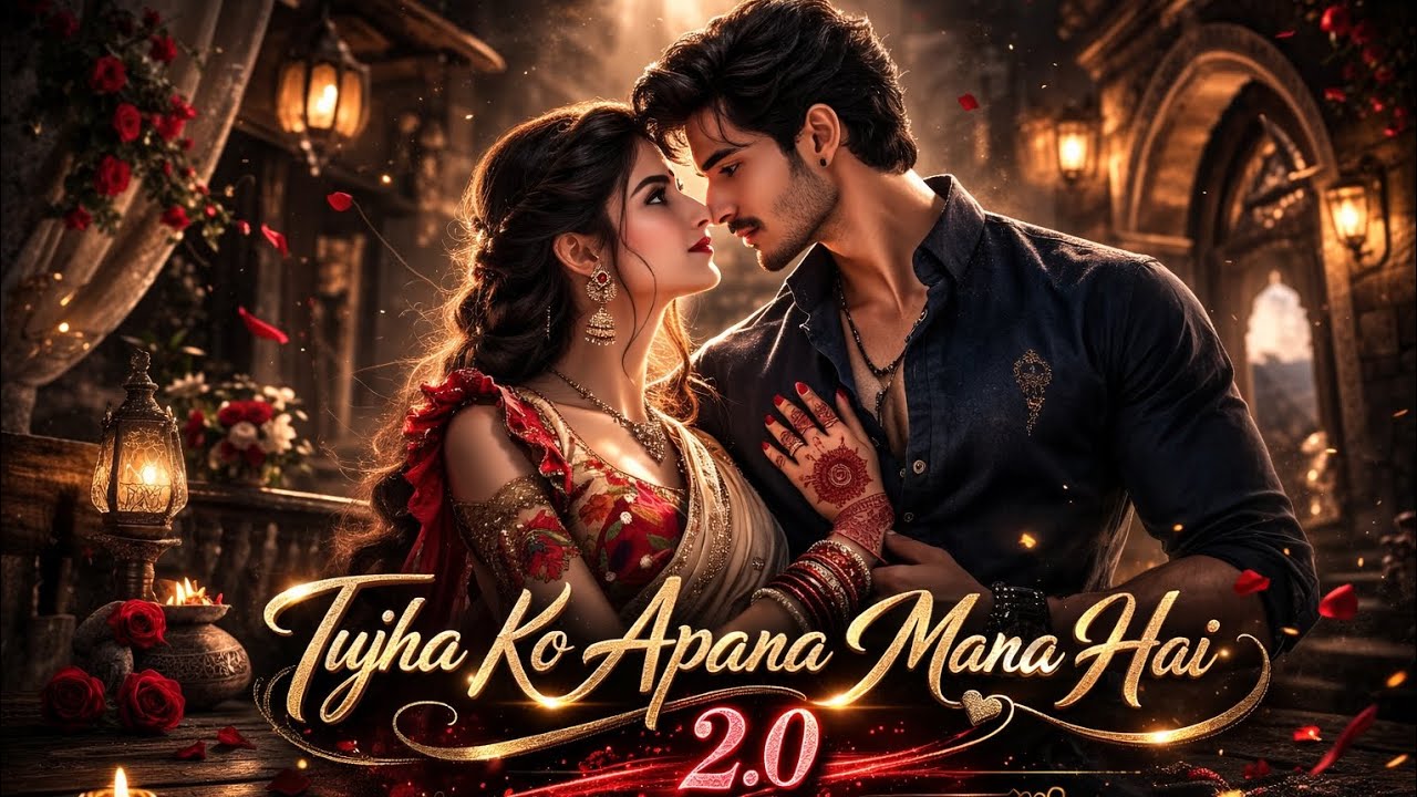 Tujha Ko Apana Mana Hai | Heart Touching Romantic ❤️ Song | 80s–90s Bollywood Vibe /galaxytopmusic 