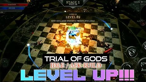AnimA ARPG Trial of Gods Idle/AFK Mode Build
