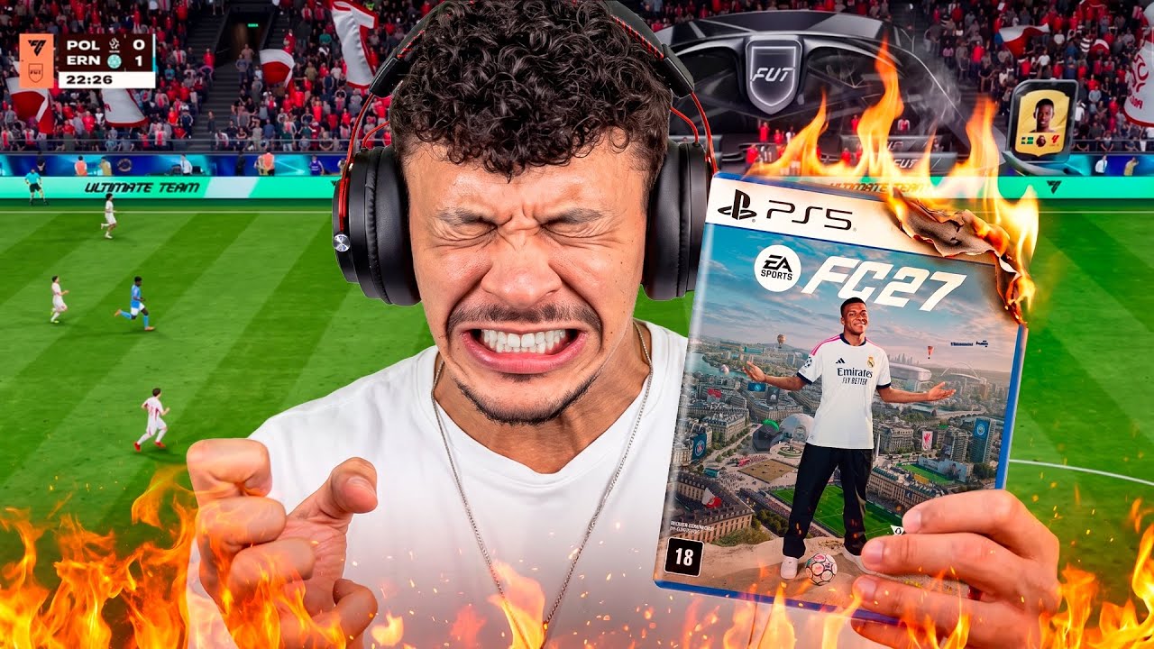 SOFRENDO DE RAGE e ÓDIO no INÍCIO do EAFC 27 😡💢
