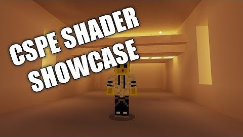 CSPE shader Minecraft 1.16+ Bedrock