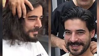 Long Hair to Short Hair Transformation ✂️ | Beard Shave & Skincare | Relaxing ASMR LIVE