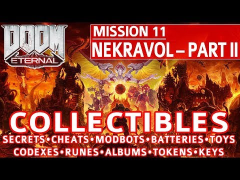 Vídeo: Doom Eternal - Ubicaciones Coleccionables De Nekravol Part II