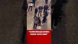 Genç Çiftçi Polislere İsyan Etti Cumhurbaşkanımız Gençlere Tarım Yapın Dedi Resimi