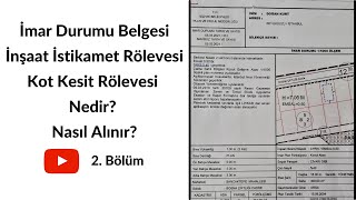 İmar Durumu Belgesi̇ Nedi̇r? Vi̇lla Yapimi Üstakilev Üstakilevmaliyeti Şaatmaliyeti Şaat