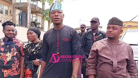 SEE HOW IJEBU BIG BOY.....AKIBU  TITILAYO EFELE PAY HIS LAST RESPECT TO WASIU ALABI PASUMA MUM FIDAU