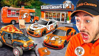 🍕Robando Coches MILLONARIOS de LITTLE CAESARS en GTA 5!! 🍕🚘
