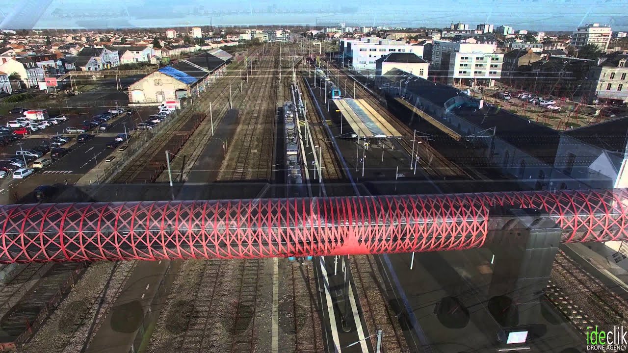 La Roche sur Yon et sa gare SNCF par Ideclik drone Agency YouTube La Roche sur Yon et sa gare SNCF par Ideclik drone Agency YouTube
