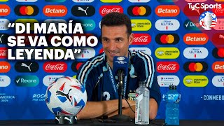 Thumbnail for LA CONFERENCIA DE PRENSA DE SCALONI TRAS CONSAGRARSE CAMPEÓN DE LA COPA AMÉRICA POR SEGUNDA VEZ 🏆🏆💙